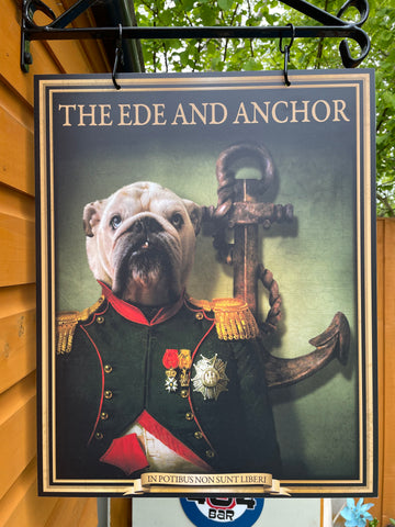 Dog Bar Sign in Napoleon uniform