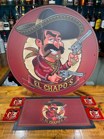 Custom Pub Sign - El Chapo's