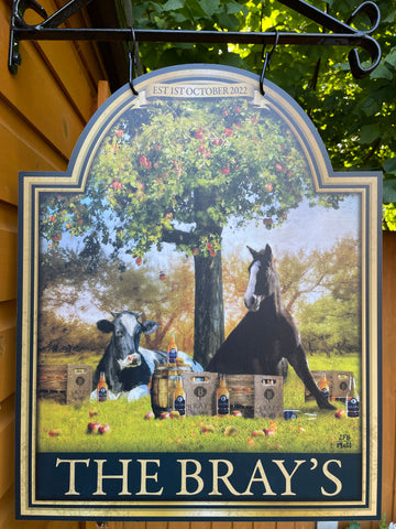 Bray's Cider - Pub signs made to order