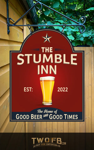 Stumble Inn, Bar Sign, Stagger Out, Pub sign
