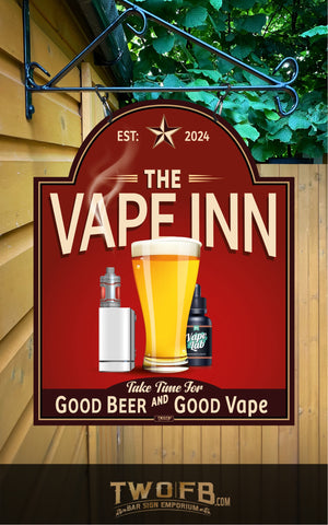 Custom Bar sign, Vape Inn