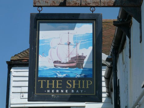 The Ship  Inn - Pub signage
