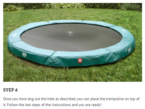 Indvandring lede efter at ringe How to Install Your In Ground Trampoline - BERG InGround – In Ground  Trampolines