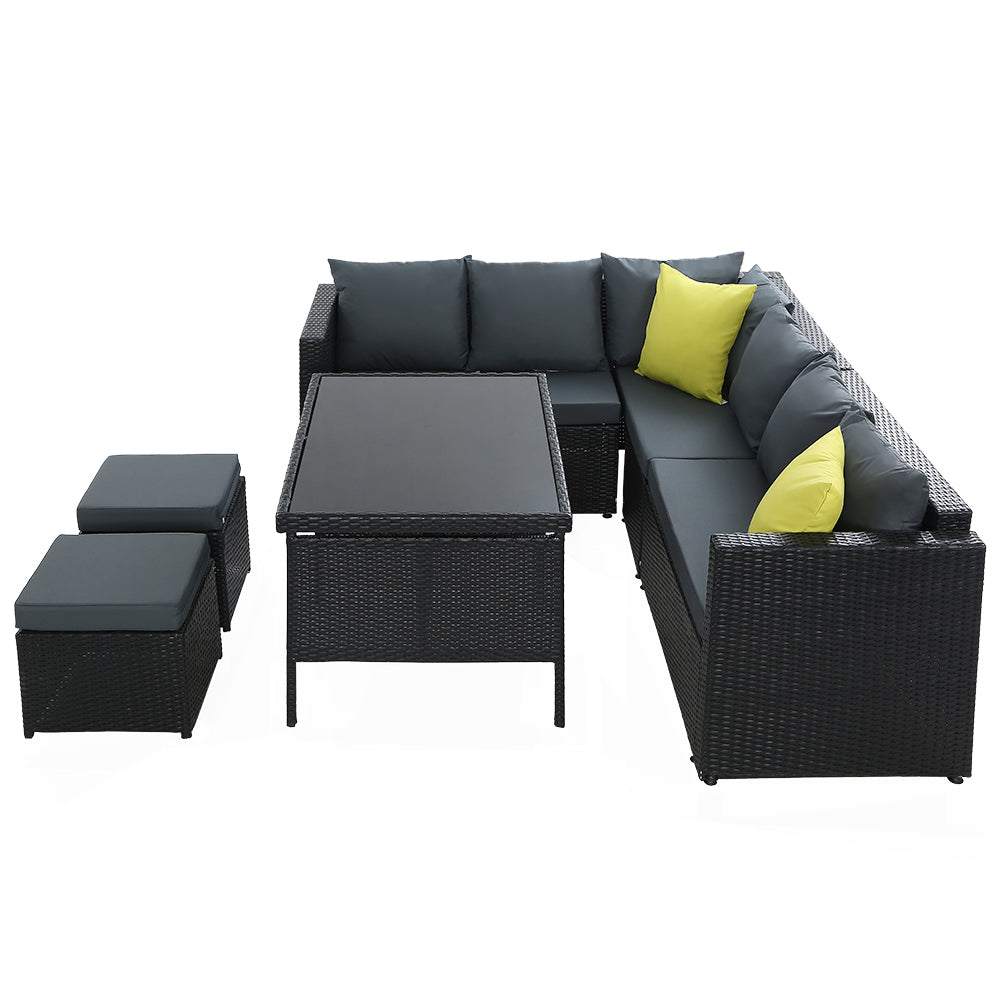 boss plastic sofa set