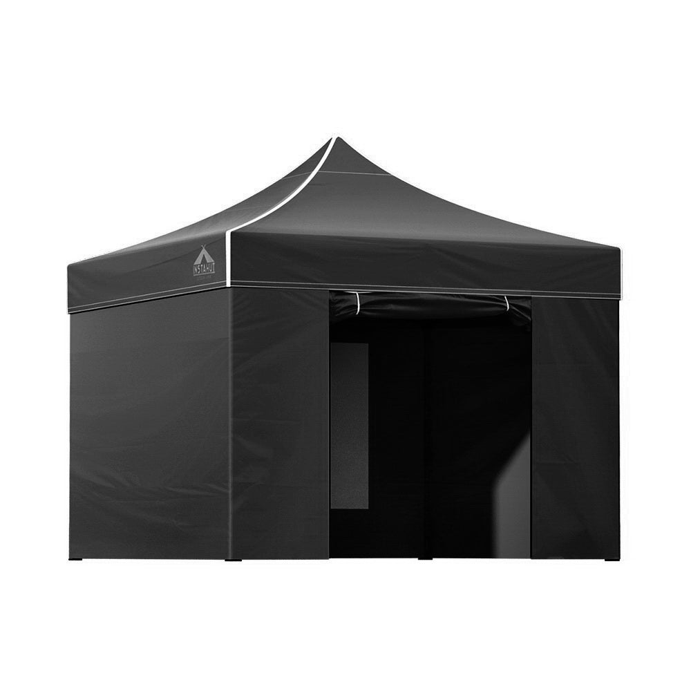 Instahut Gazebo 3x6 Pop Up Marquee Folding Tent Wedding Gazebos Campin –  Outdoor Dining Settings