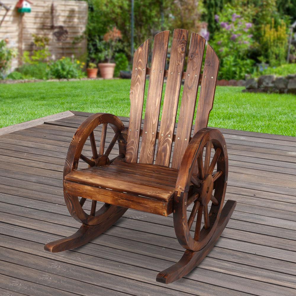 rocking chair with wheels