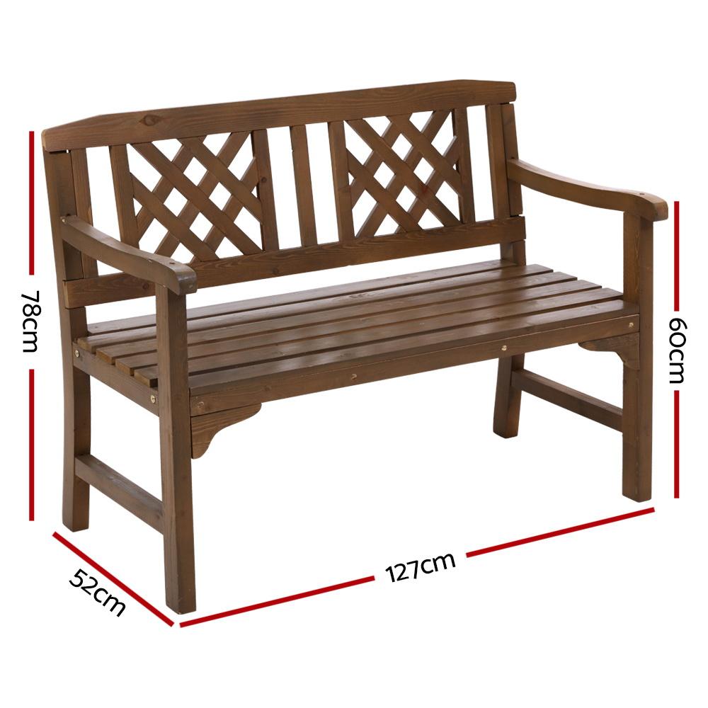 hardwood garden bench sale