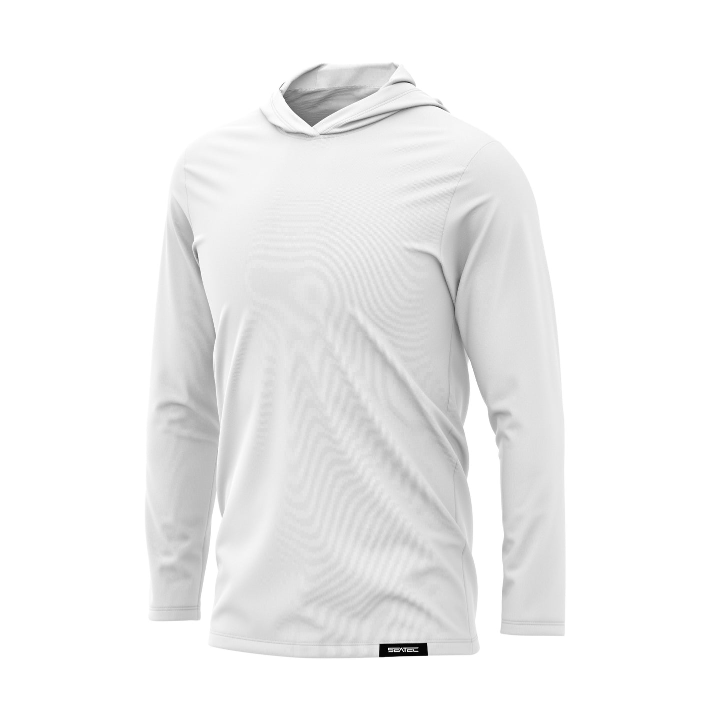 MEN'S ACTIVE | TITANIUM WHITE | LS HOODED – Seatec Outfitters