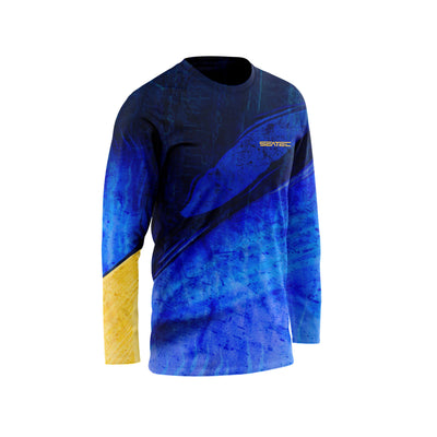 Seatec Outfitters Men's FlyLong Sleeve Fishing Shirts - Best Fishing Shirt - UPF 50+, Snag Resistant, Moisture Wicking Medium