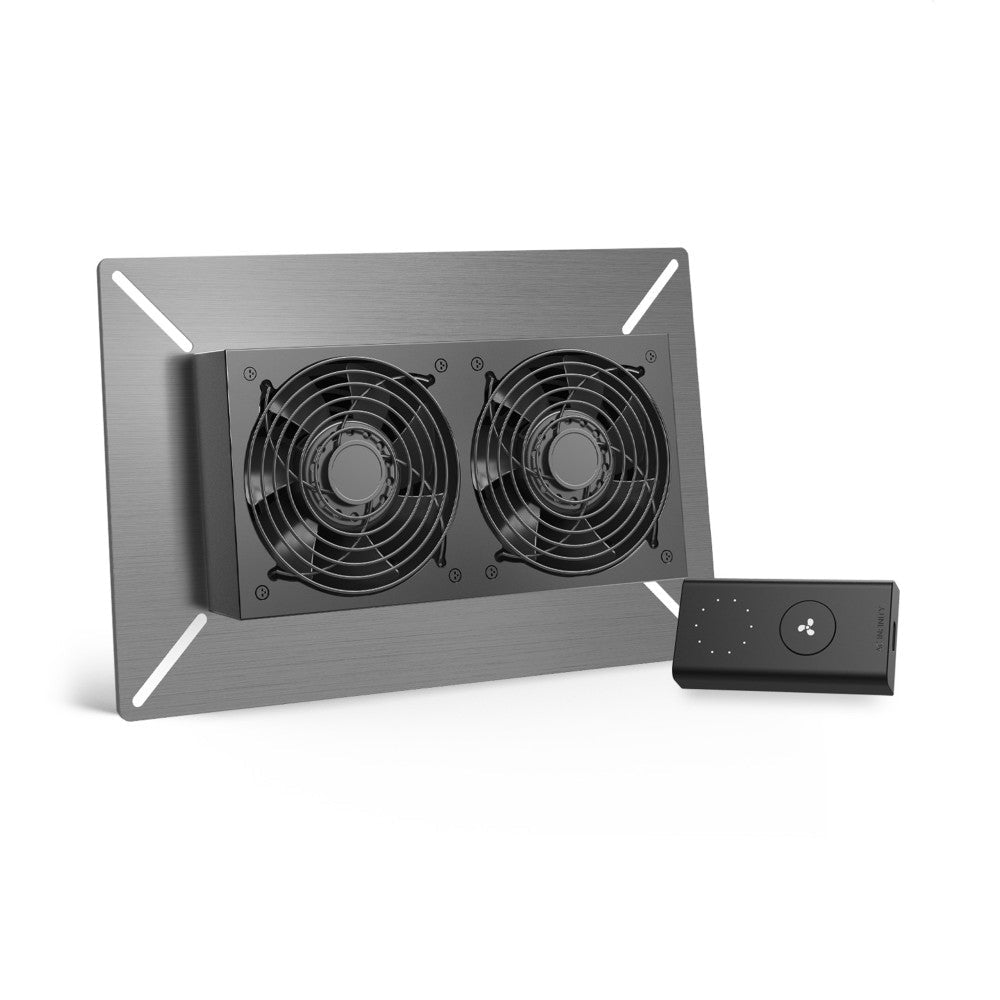AC Infinity AirTitan S7 | Crawlspace Fan with Speed Controller | 12" Fan