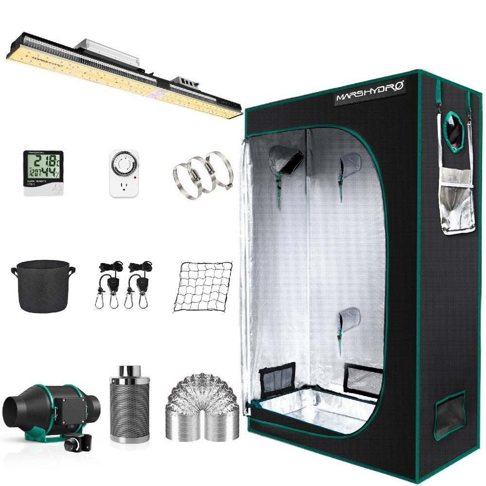 Indoor Grow Tent Kit - 2x4 Complete Grow Tent