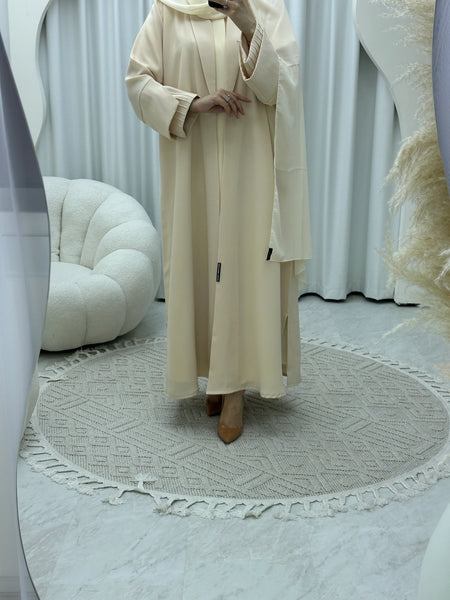 Cream Colored Abaya