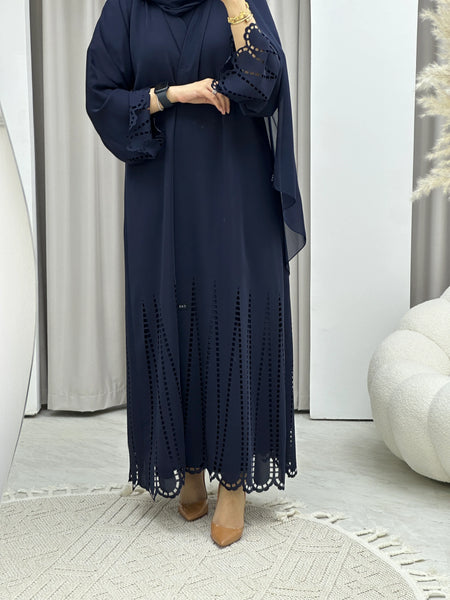 Navy Blue Colored Abaya