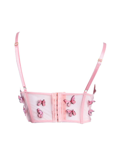Lola Butterfly Top (Pink)