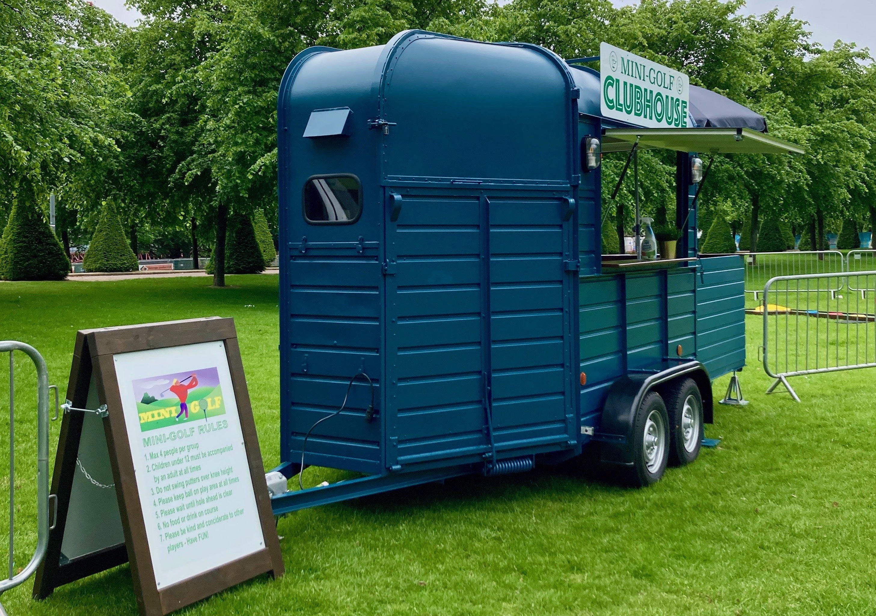 HORSE BOX TRAILER (Hire) GO2 Event Hire