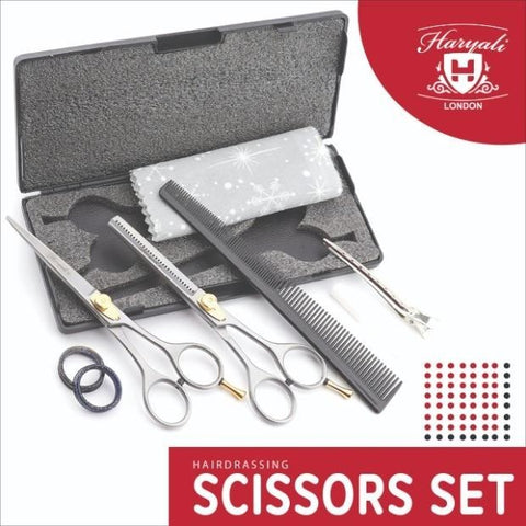 Right Handed 6.0 inch Hairdressing Barber Scissors Set