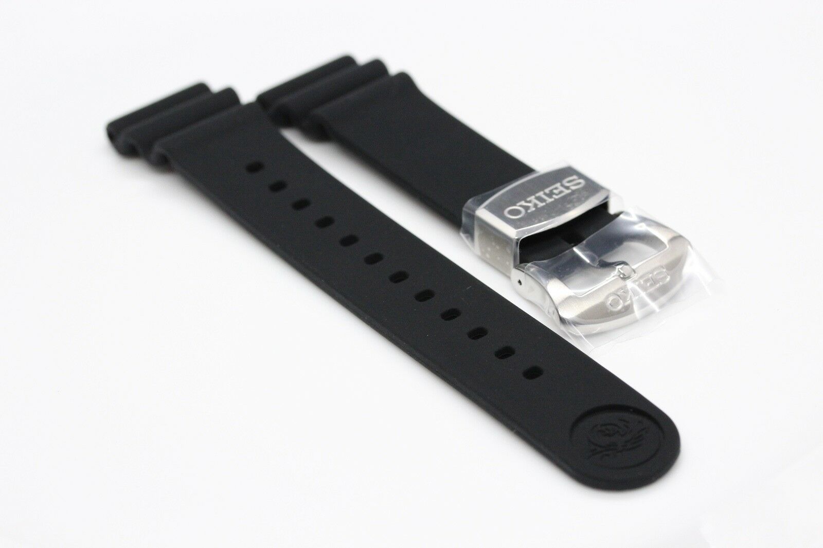 Original Seiko Rubber Band Silicon Strap 22 mm For Seiko SKX007 SKX009 – A  parts