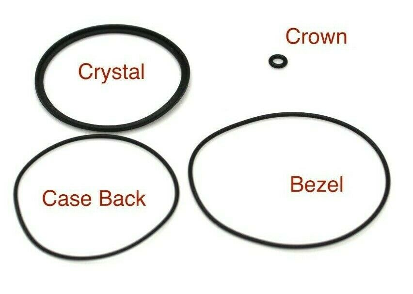 Gasket Set For Seiko 6309-7040 , 6309-7049 Glass , Bezel , Case Back C – A  parts