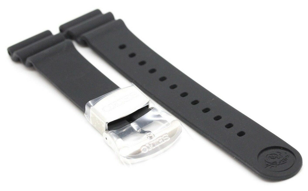 Original Seiko Rubber Band Silicon Strap 22 mm For Seiko SKX007 SKX009 – A  parts