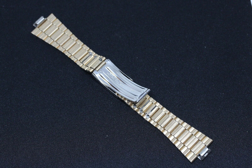 NOS Genuine Gold Color / Plated Seiko Bracelet 23 &  mm Full Size B – A  parts