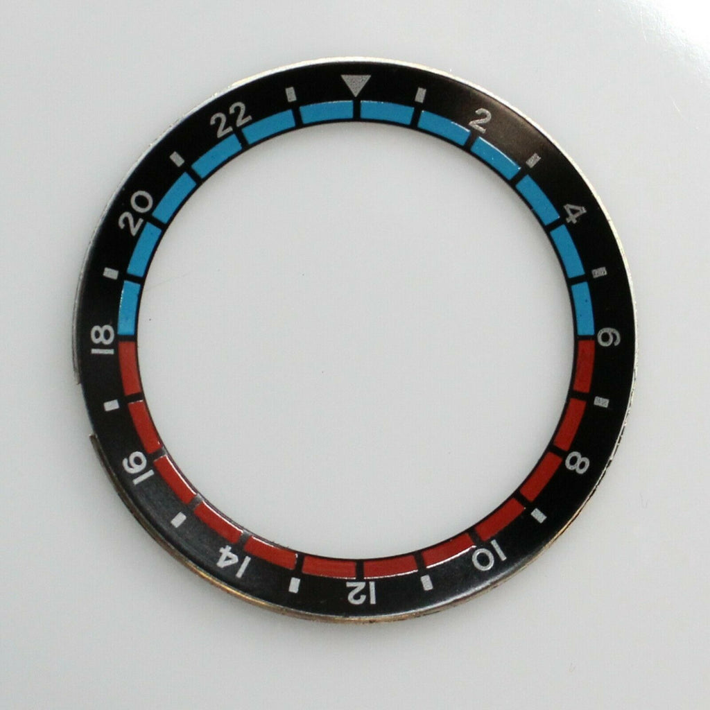 Black Blue Red Inner Chapter Bezel Ring Seiko Navigator GMT 6117-6410 – A  parts
