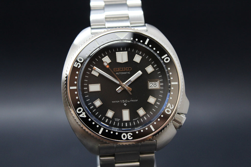 Steeldiver 6105 Seiko Proof dial and hand watch Homage Seiko 6105 capt – A  parts