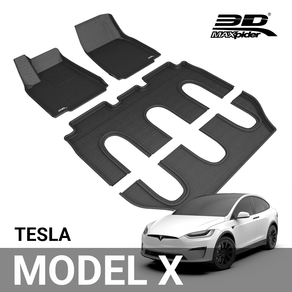 3D MAXpider Tesla Model X 6-Seater 2016-2020 (with Center Console