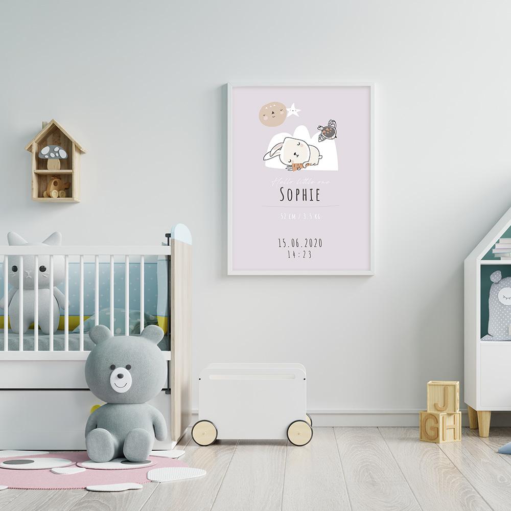 Baby Buddy Birth Poster