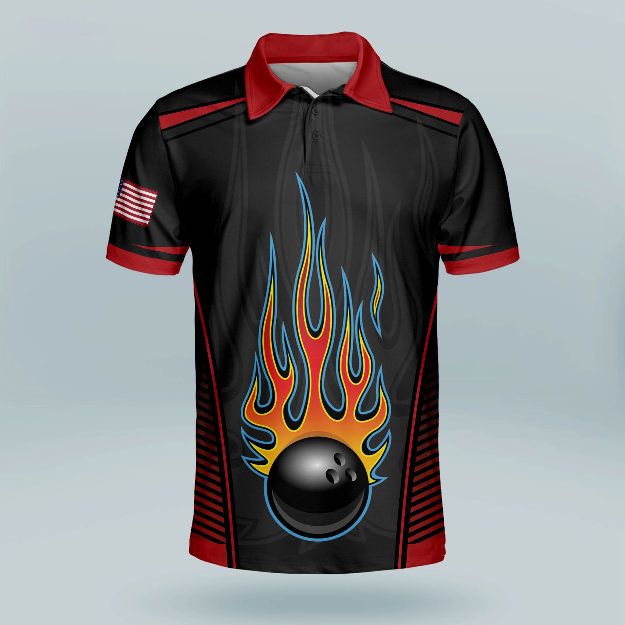 Custom Bowling Shirts for Men, Men's Bowling Shirts Short Sleeve, Skull