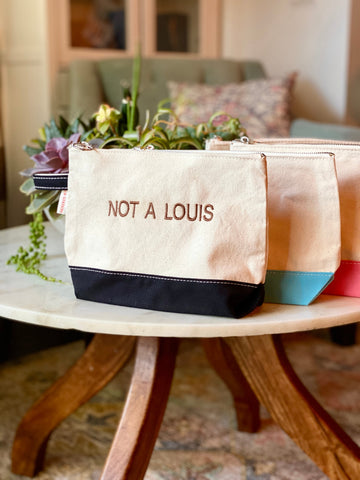 Ironic boat totes for life #shopkleindesigns #customembroidery #ironic