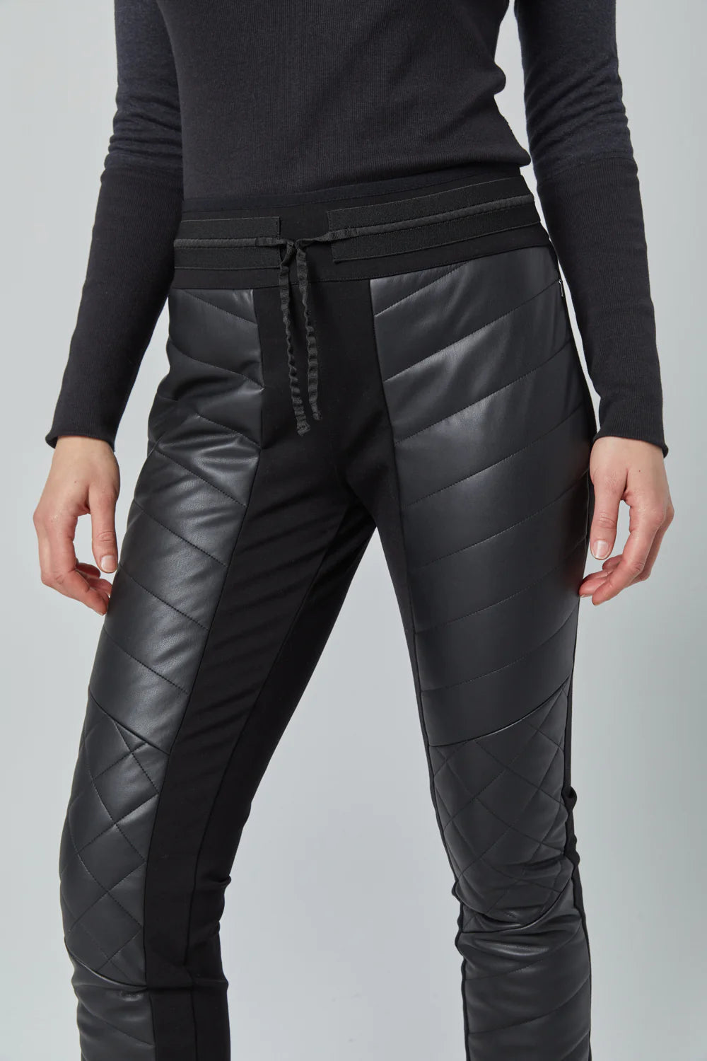 Zurich Pant  Black Faux Leather – Alp N Rock