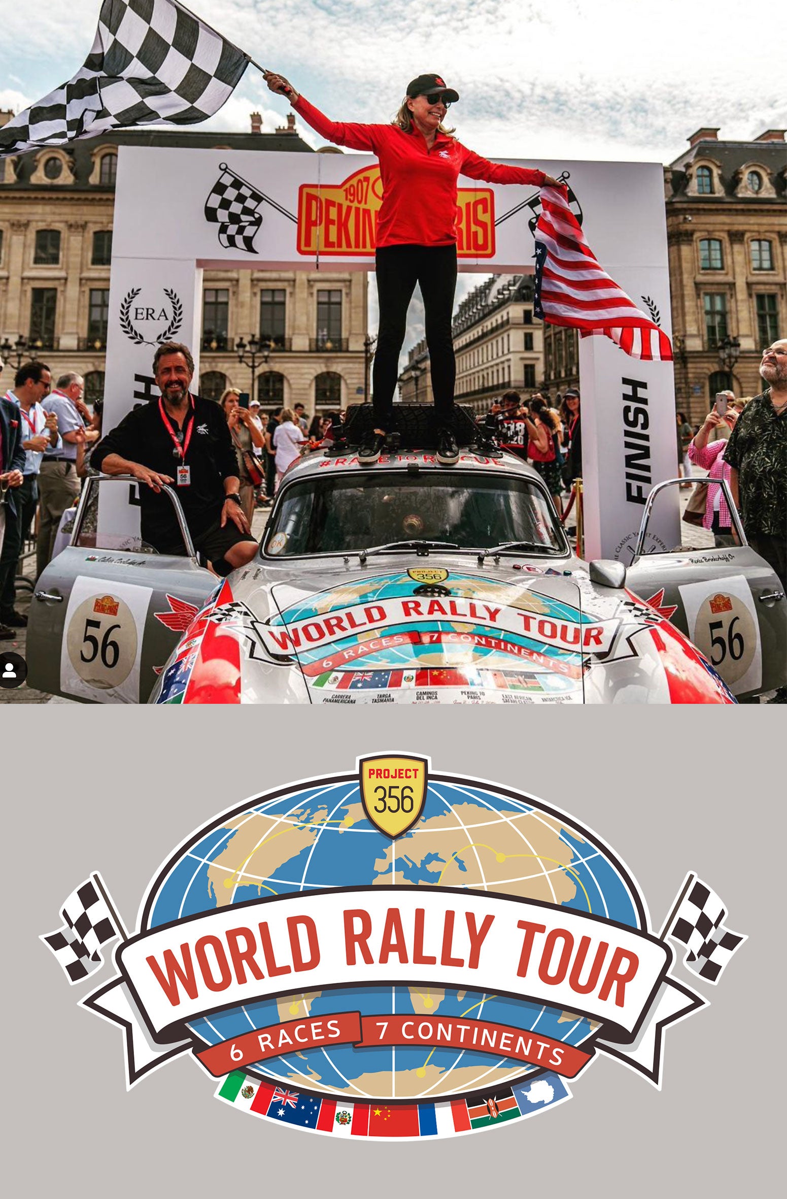 Dwight Knowlton Valkyrie Racing World Rally Tour Logo Design