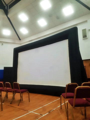 Inflatable Screen Indoors