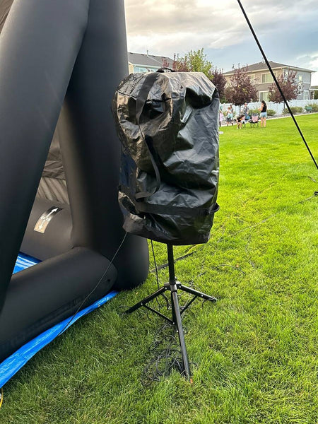 Outdoor Speaker Covered with speaker bag