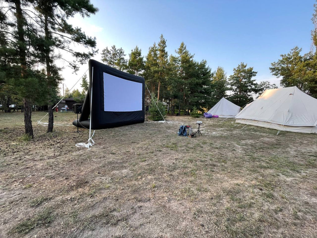 Open Air Cinema Pro 12' Screen Camp