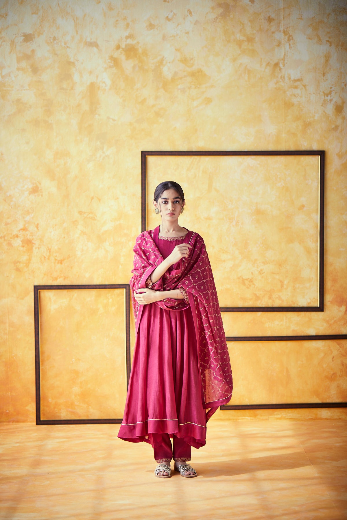 Black Anarkali Cotton Suit at Rs 1200 | Anarkali Salwar Kameez in Jaipur |  ID: 25845883897