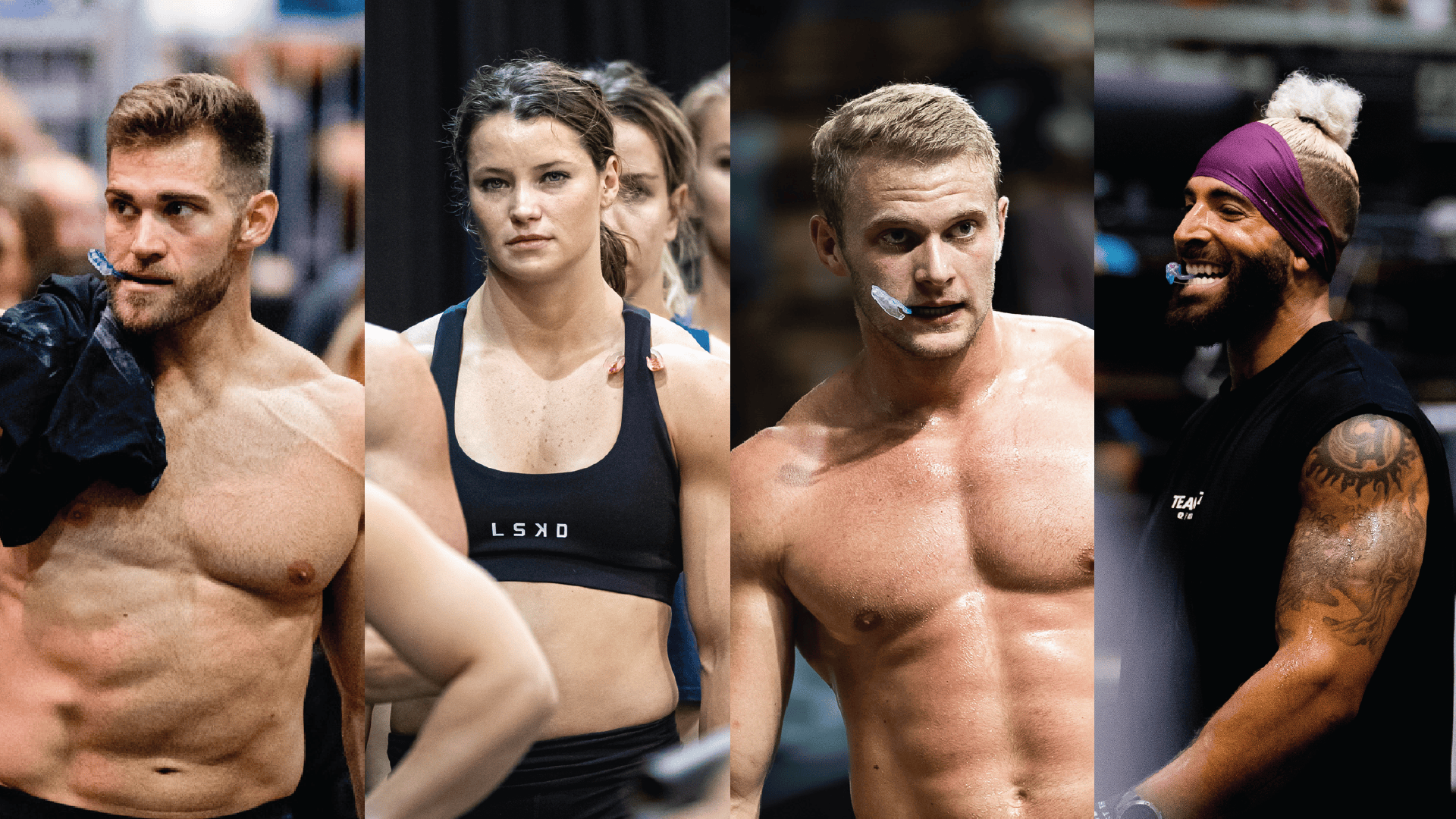 CrossFit Games Athletes with AIRWAAV Performance Mouthpiece