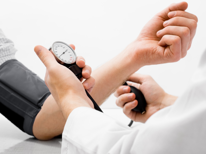 Blood pressure test