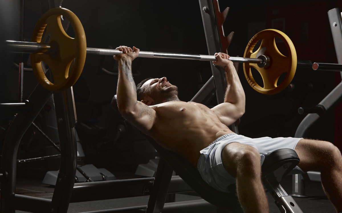 Bodybuilder boosts testosterone