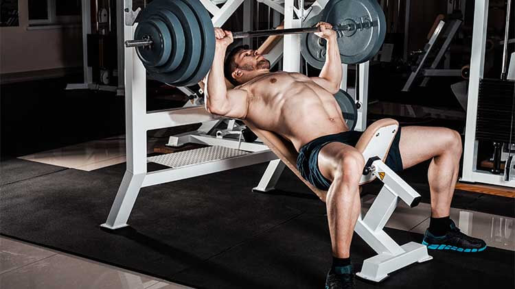 incline barbell bench press