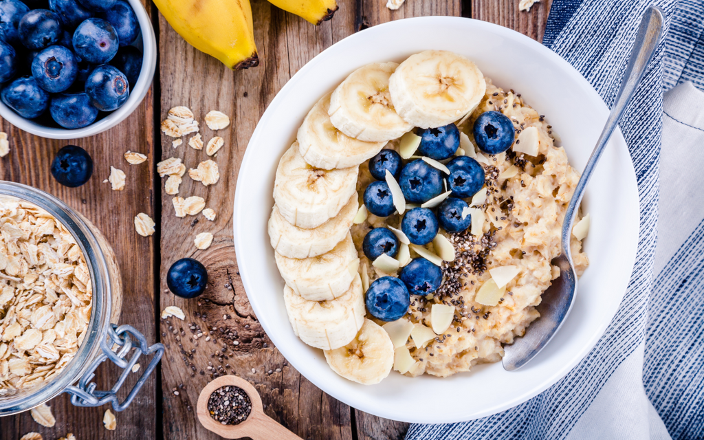 Oatmeal and fruit