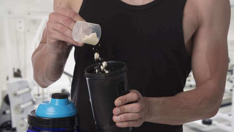 Supplementing with creatine powder