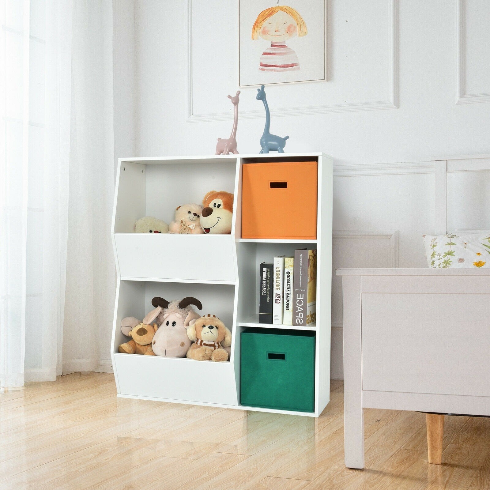 Kids Toy Storage Cabinet Shelf Organizer + Free Shipping! – Baby & Me ...