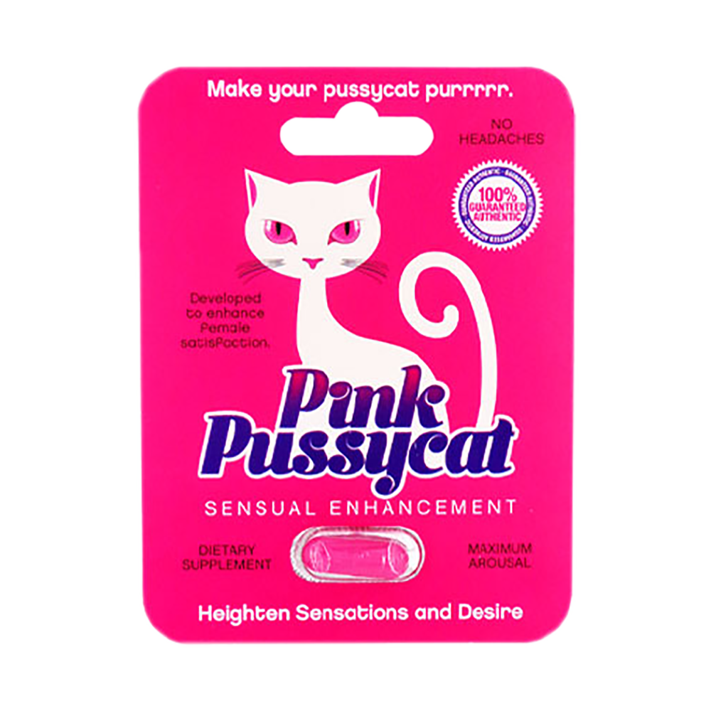 Pink Pussycat Pill For Her Top Female Sexual Enhancement Pill 