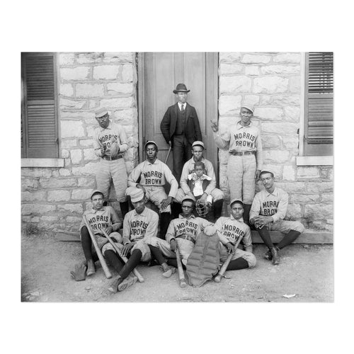 1945 Kansas City Monarchs - Negro League (Jackie Robinson - RY), 8x10  B&WPhoto