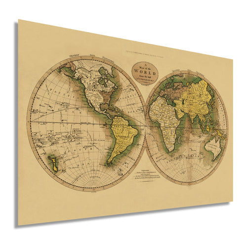 vintage world map desktop wallpaper