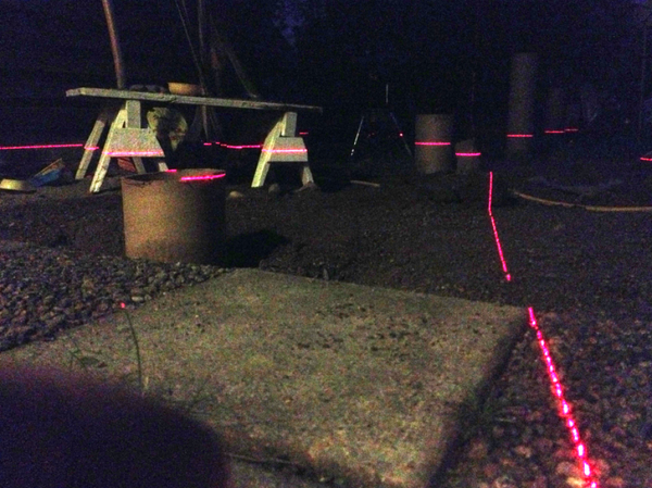 Laser i natten