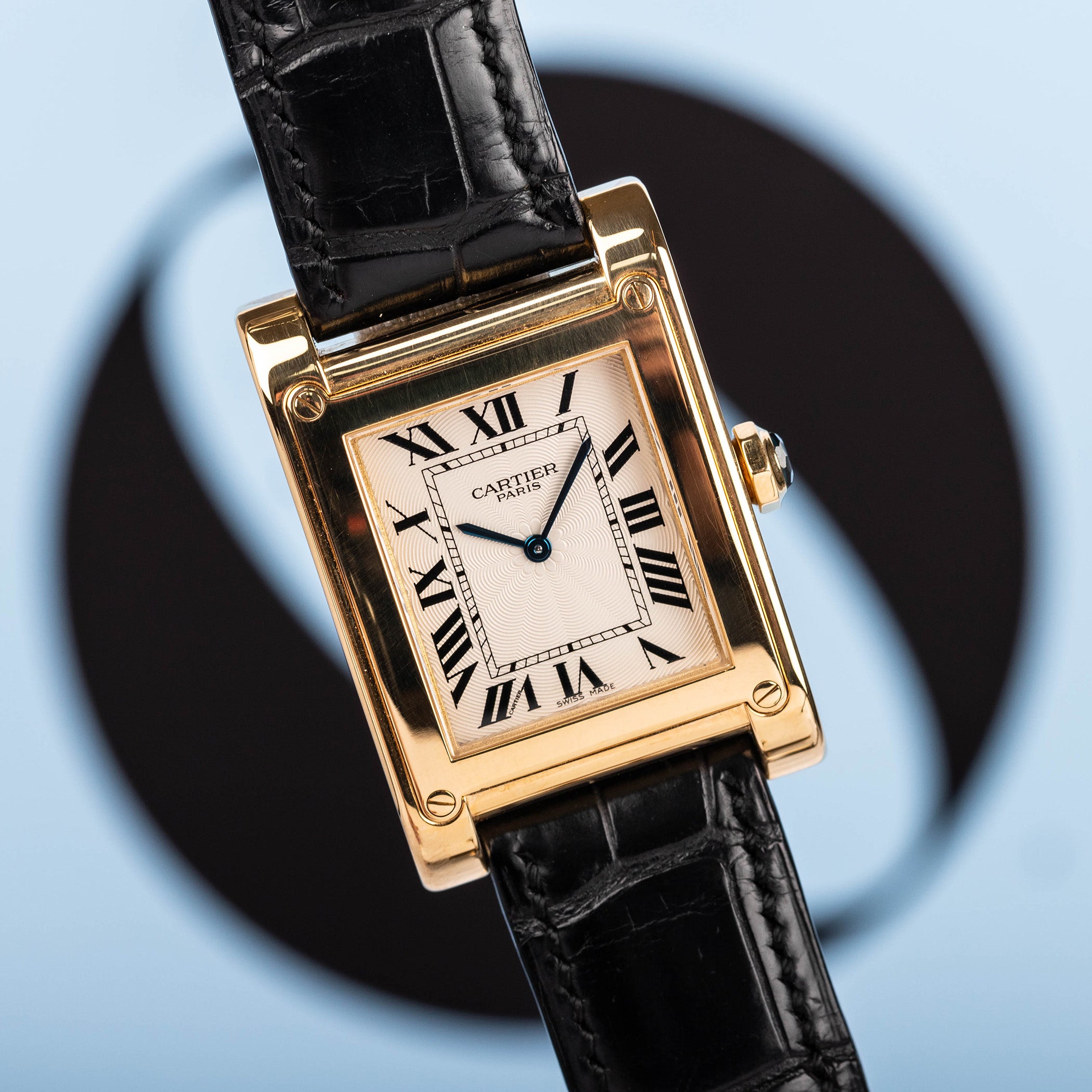 Circa 2000 Cartier Tank à Vis ref 2608F from the Collection Privée Car ...