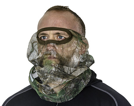 Hunters Specialties 100121 3/4 Net Facemask Realtree Edge
