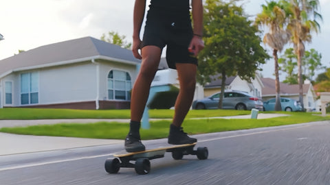 Electric Skateboard Foot Placement